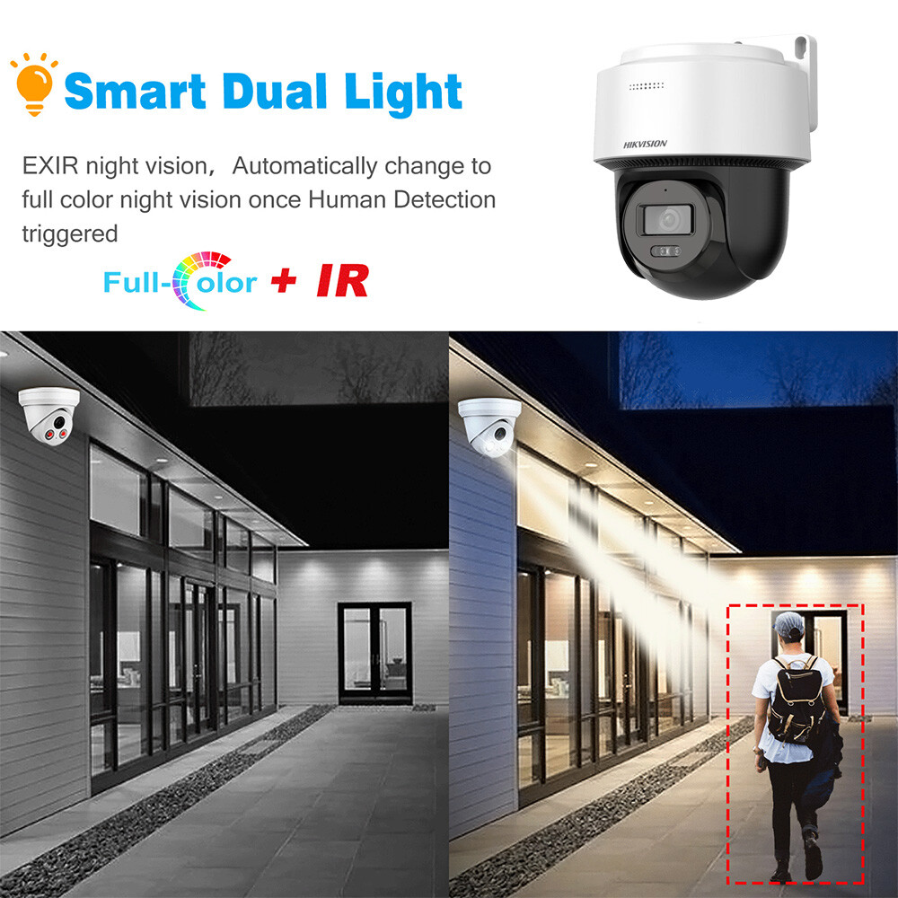 Hikvision 16CH Camera System 4MP ColorVu Auto-track IP Camera 2-Way Audio Lot