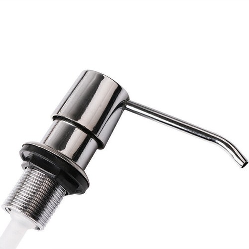 300ML Liquid Soap Organizer Dispenser Built-in Lotion Pump Kitchen Bathroom Sink - Picture 4 of 5