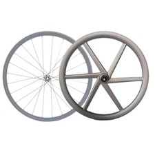29er 6 Spokes Carbon MTB Wheelset Carbon Rim Width 30mm Depth 25mm Tubeless