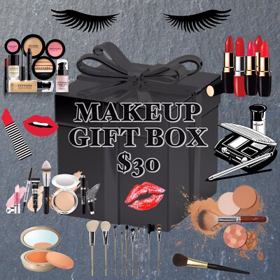 NEW Cosmetics Beauty Makeup Box Skincare Body Fragrance High End Beauty Box!  
