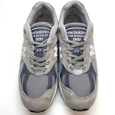 U991GL2 New Balance 991V2 Gray MiUK Rock Ridge Grey Dove