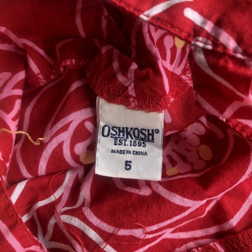 Osh kosh Singlet Top Size 5 Pink EUC - Picture 4 of 4