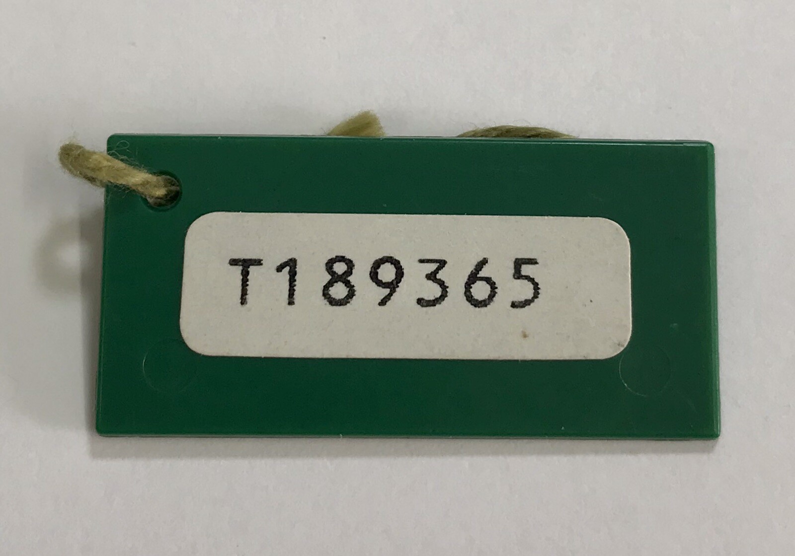 1996 Rolex Green Tag Hangtag T189365 for Submariner GMT Explorer Datejust Swimpruf