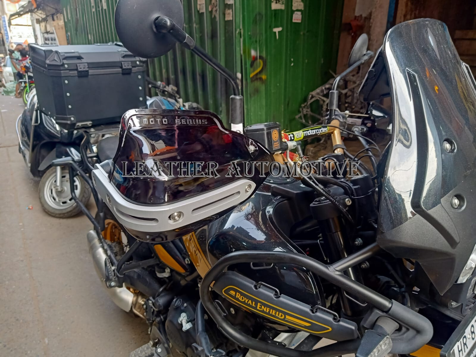 Fit For Royal Enfield New Himalayan Guerrilla 450 Tinted Black Hand Guard Kit