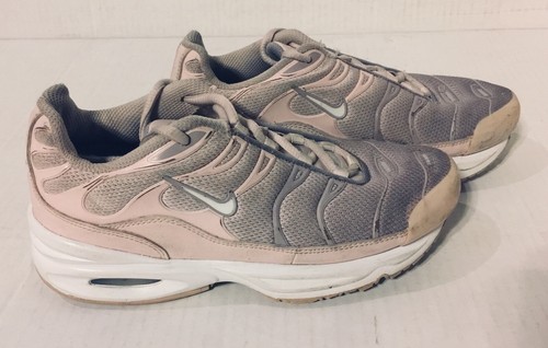 Nike Air Max Plus TN Rosa Rosa Y Blanco/Niñas Corriendo /848216-600 Talla 3 Años