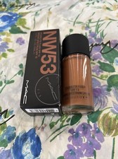 MAC Studio Fix Fluid SPF 15 Foundation Broad Spectrum NW53 1oz / 30ml NIB