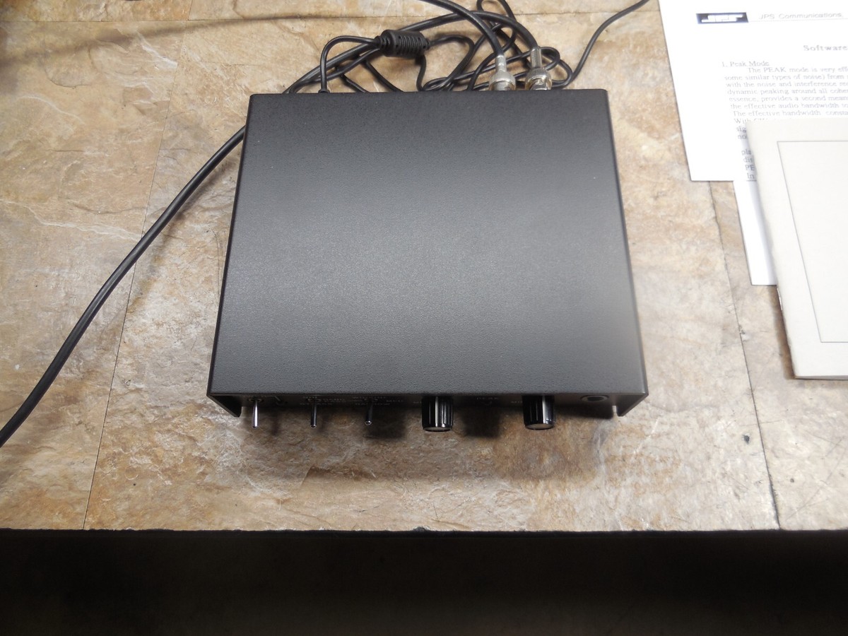 JPS NIR-10 オーディオフィルター JPS NIR-10 NIR10 Bandpass Noise Filter Ham *Very Clean* *Works