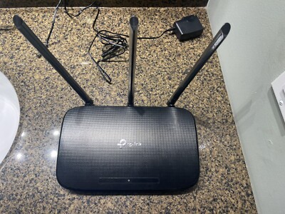 TP-Link 450Mbps Wireless N Router (TL-WR940N) Range Extender Fast Internet Black