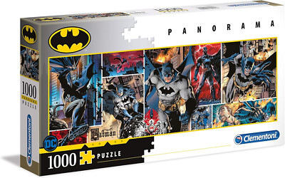 Batman DC Comics Panorama 98x30cm Puzzle Collection 1000 Teile Clementoni