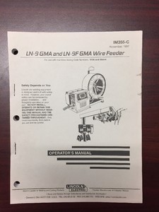 Lincoln Electric Ln 7 Gma Wire Feeder Service Manual Business