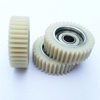 Satz:Ersatzzahnräder für Bafang 250W-Motoren - Nylon, 36 Zähne + Seegerringe 8mm