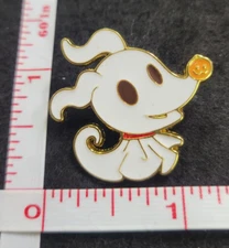 Zero Ghost Dog Novelty Lapel Badge Vest Hat Bag Pin Jack Skellington pet