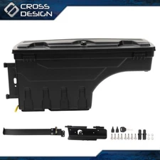 Rear Left Driver Side Truck Bed Storage Box Toolbox Fits For 07-20 Toyota Tundra