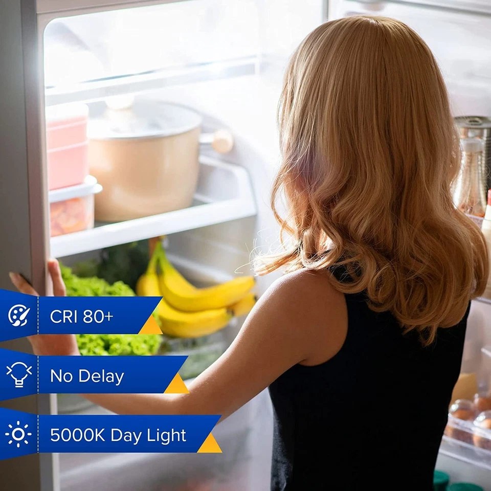 4X4W=45W A11 E26 SANSI LED Light Bulbs Refrigerator 5000K 450ln Fridge Bulbs COC - Image 4 of 4