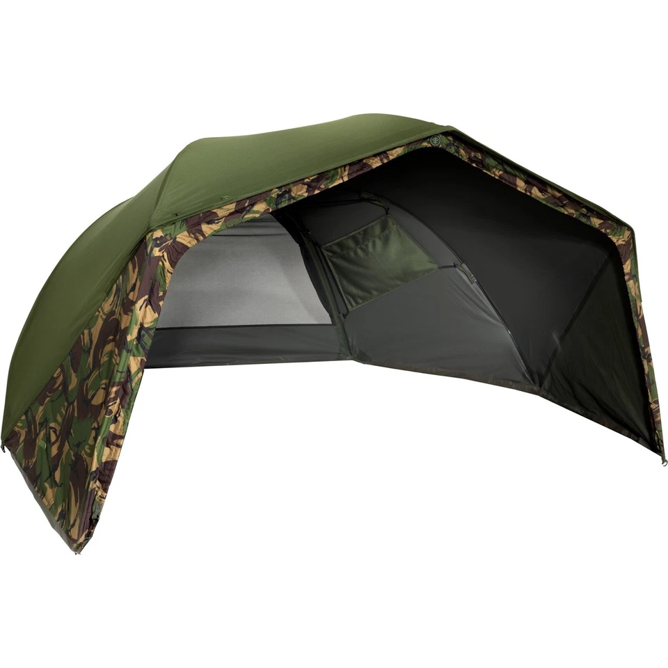 Wychwood Tactical Brolly, Brolly Front, Mozzi Door, Clear Door, Groundsheet