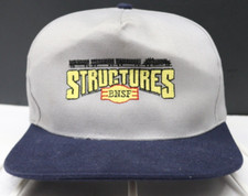 Vintage BNSF Burlington Northern Santa Fe Railway  Cap Trucker Hat Cotton Mix