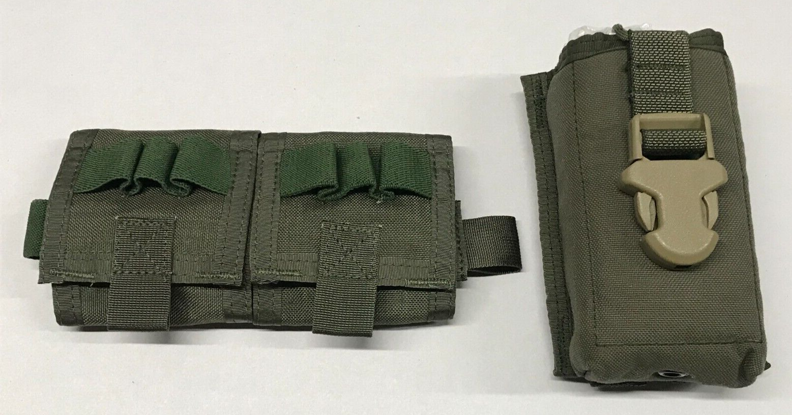 PARACLETE Pre MSA 19 Shell Shotgun Ammo Pouch Smoke Green MOLLE NOS eBay