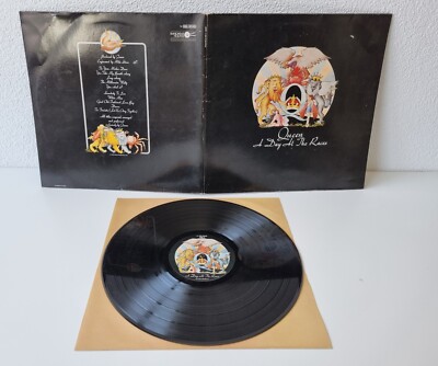 LP - Queen   A Day At The Races - EMI 1A 062-98485 - 1976 - guter Zustand
