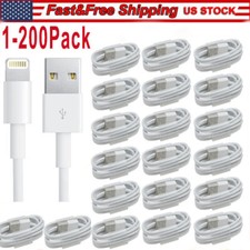 USB Data Fast Charger Cable Cord For Apple iPhone 6 7 8 X 11 12 13 14 MAX Lot