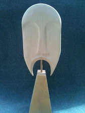 Alaskan Native Yupik style hand carved wooden mask