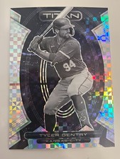 TYLER GENTRY 2023 Panini Chronicles Baseball TITAN Building Blocks PRIZM #18