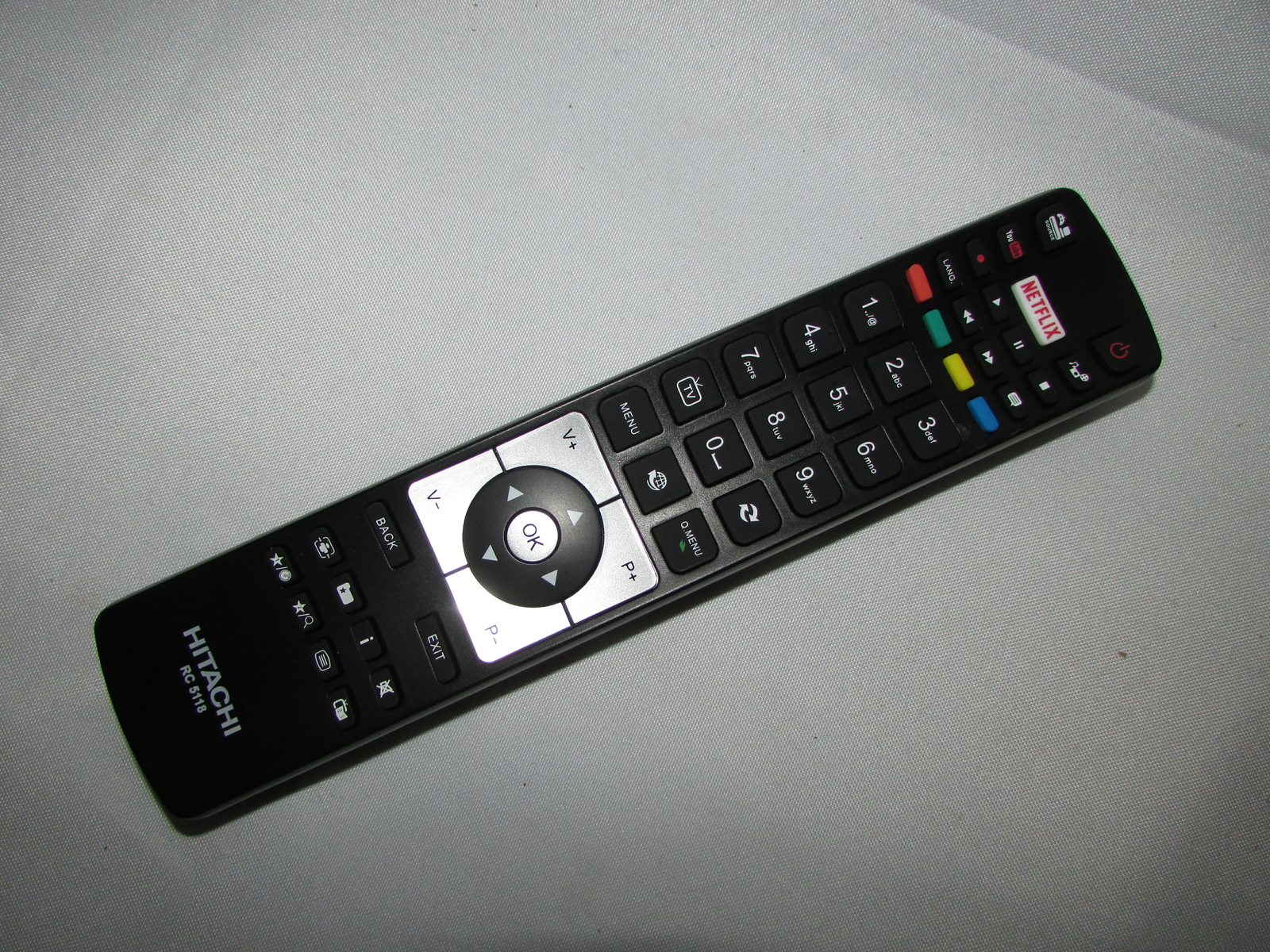 HITACHI RC5118 GENUINE REMOTE CONTROL FOR SMART TV'S RF6224 eBay