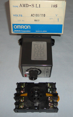 Omron AMD-SL1 Motion Detector AC100/110 ST: 10SEC AMDSL1 NEW