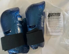New Blue Lightening By Proforce Karate Sparring Gloves Size Small