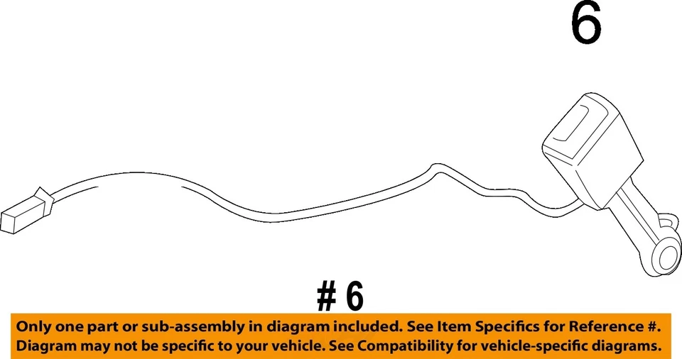 Used Front Left Seat Belt Front fits: 2015 Ford Transit 150 bucket seats driver - Image 3 of 4