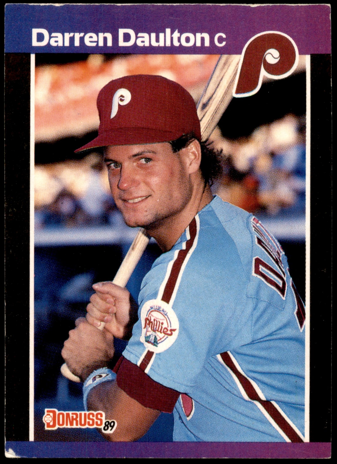Darren Daulton #549 1989 Donruss