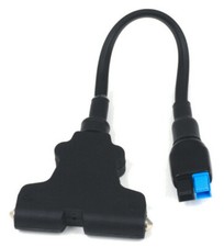 T-BAR BATTERY to MOTOCADDY BLUE and BLACK ANDERSON CONNECTOR LEAD 250mm LONG