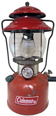 Coleman Model 200A Cherry Red Lantern | eBay