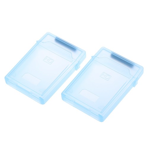 2.5'' IDE SATA HDD Hard Drive Disk Plastic Storage Box Case Enclosure CoverB-j - Photo 14/14