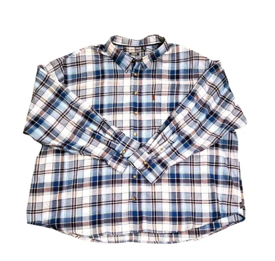 Men's IZOD Flannel‎ Button Down Shirt