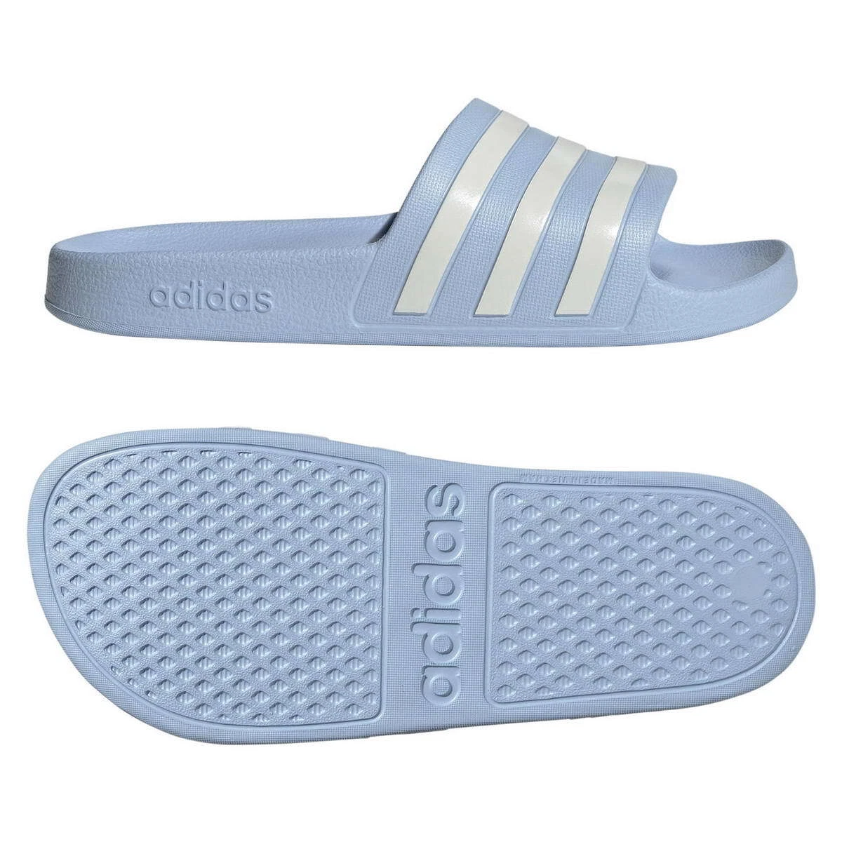 Adidas Adilette Aqua Slide blue bianco zero azzurro ciabatte ciabatte da bagno sauna