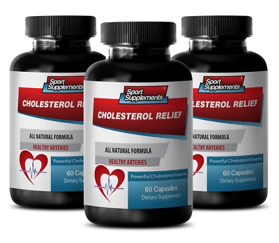 metabolism accelerator - CHOLESTEROL RELIEF 460MG -cholesterol reducer 3 Bottles