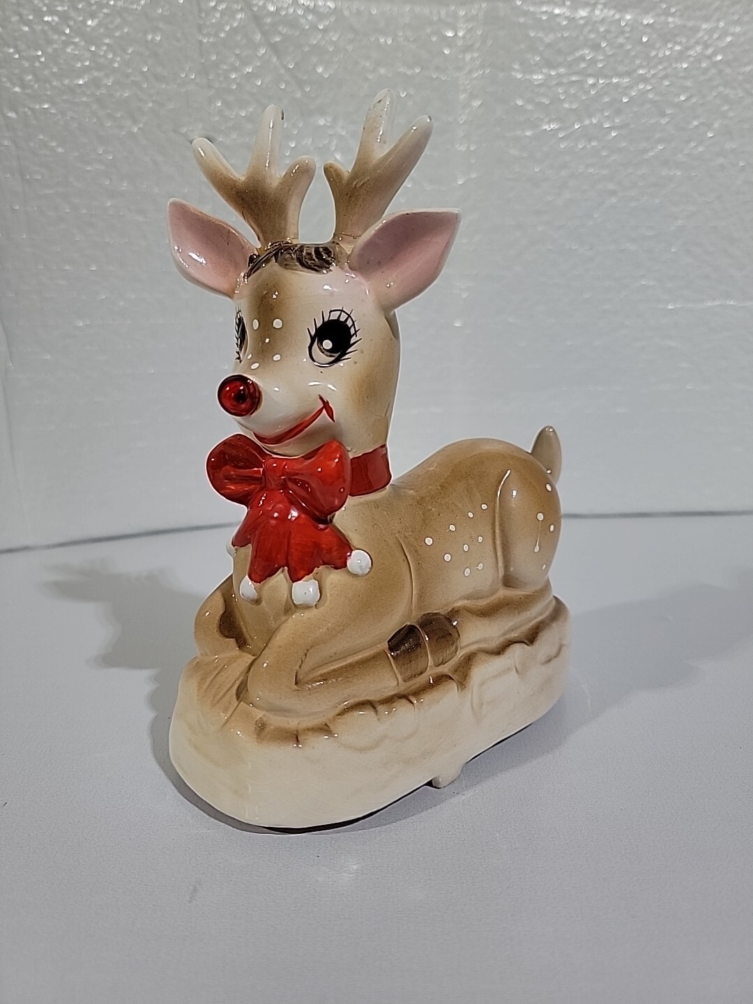 VTG 1982 MR CHRISTMAS Rudolph the Red Nosed Reindeer Plays carols Works
