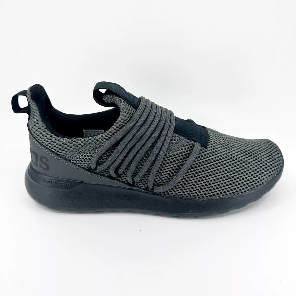 textuur Verouderd Uitvoeren Adidas Lite Racer Adapt 3.0 Grey Carbon Black Mens Wide Running Shoes  GV9689 | eBay