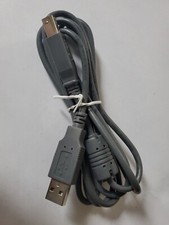 Printer Cable Cord 66" Long Gray Standard Connection High Speed