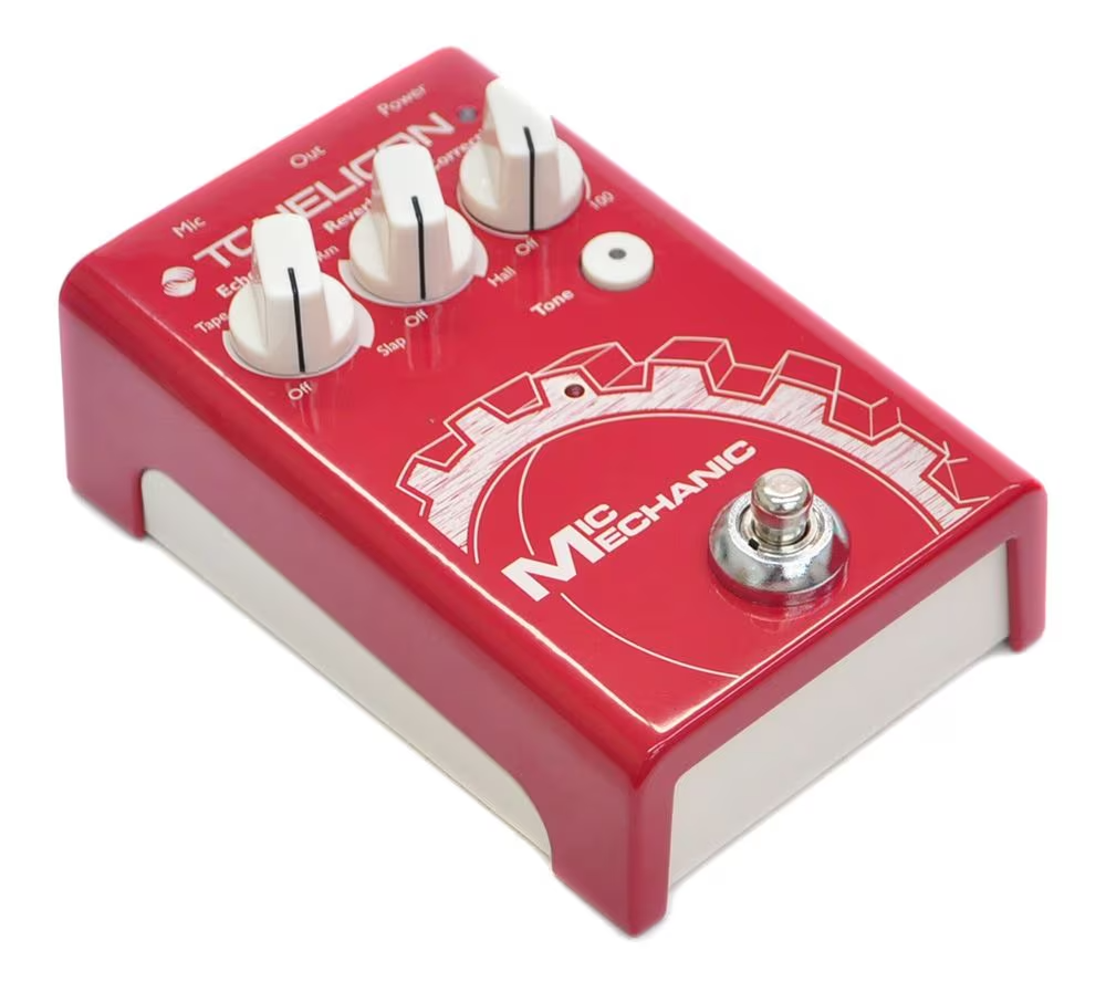 TC Helicon MIC MECHANIC 2 Vocal Effects Pedal Red Excellent GP | eBay