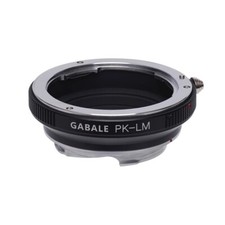 Gabale PK-LM Lens Adapter Without Rangefinder Ring for Pentax PK Lens to Leica M