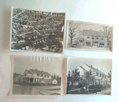  Vintage 1937 Milwaukee Architectural Archive - Bramschreiber Residence Duplex 