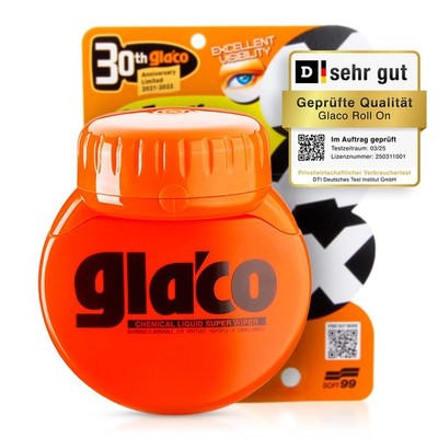 Soft99 Glaco Roll On MAX Auto Glas Scheiben Spiegel Versiegelung 300ml
