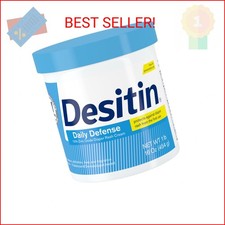 Desitin Daily Defense Baby Diaper Rash Cream with 13 Zinc Oxide, Barrier Cream