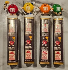 4 Collectible M&M 1992 Winter Olympics Tins Sealed Set