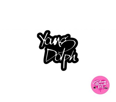 Young Dolph Decal Sticker Vinyl Car Motorcycle Laptop 3inx3in