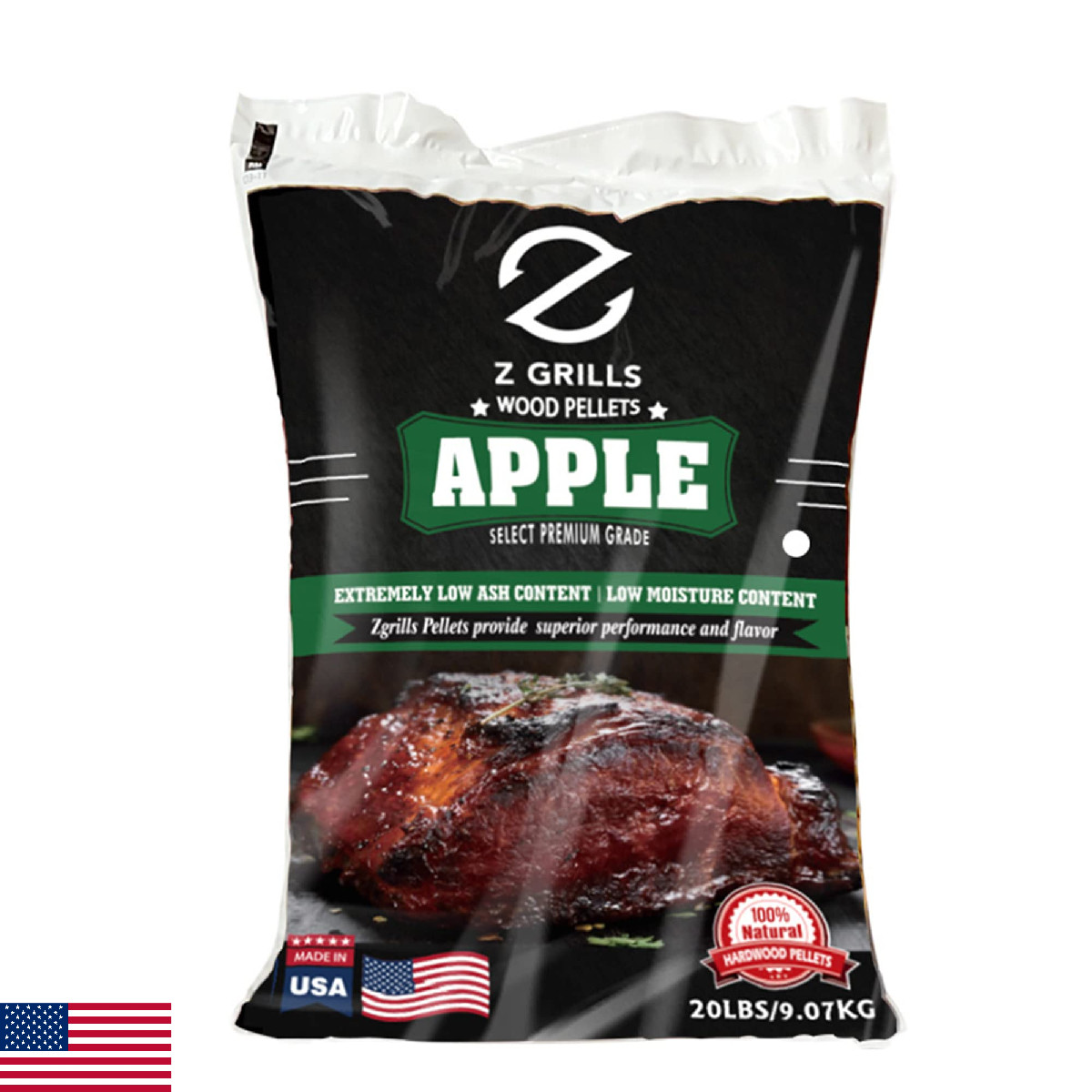 Z GRILLS Wood Pellets for Smoker Grill and BBQ, 100% All-Nat
