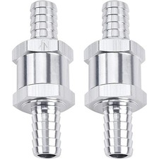2pcs 12 Fuel Check Valve One Way Inline Non Return Diesel Gasoline 12mm 2pcs 12 Fuel Check Valve One Way Inline Non Return Diesel Gasoline 12mm