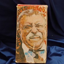 Avon Theodore Roosevelt Tai Winds After Shave Ceramic Bust Bottle 5 fl. oz.