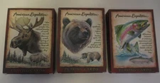 Ideaman Inc AMERICAN EXPEDITION Playing Card Decks Lot of 3 Juneau, Alaska